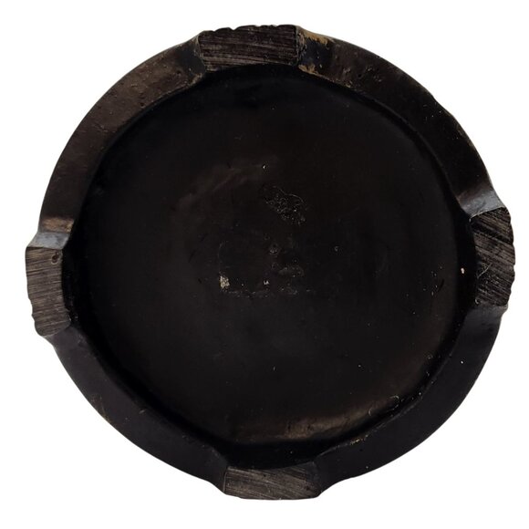 Vintage Fertility Goddess Resin Figurine 10" Snake Bird Dog Vase Candle Holder - Picture 8 of 8